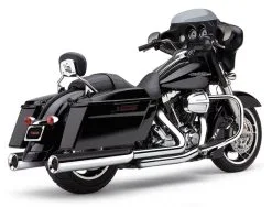 Cobra 4-1/2" PowrFlo Chrome Slip-On Mufflers