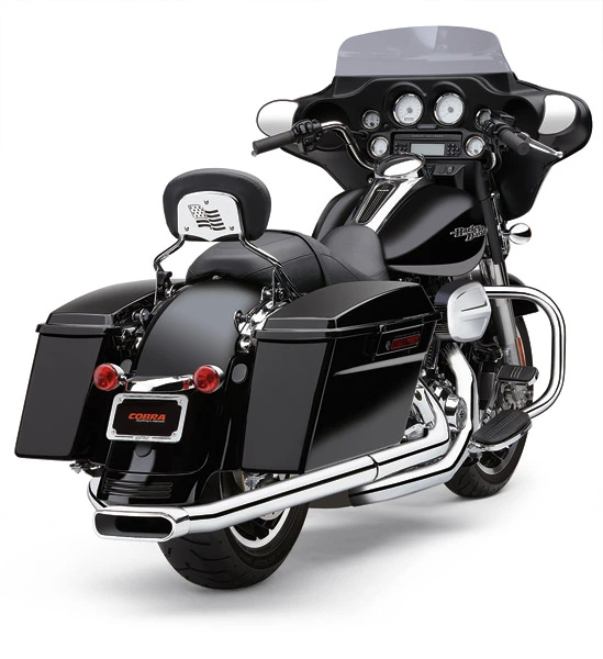 Cobra Center Pro Slip-On Chrome Muffler - Image 5