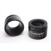 Rinehart Racing 2-1/2" Replacement End Caps Black