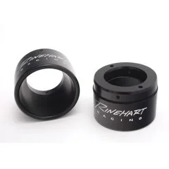 Rinehart Racing 2-1/2" Replacement End Caps Black