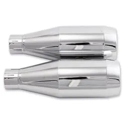 Trask Chrome Slip-on Muffler