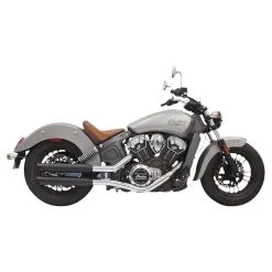 Bassani 3" Classic Black Slip-On Mufflers