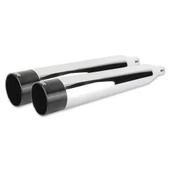 Two Brothers Racing Comp-S Chrome Slip-ons With Black Tip