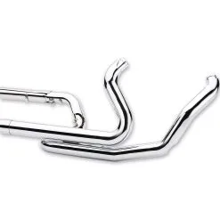 Cobra Dual Bung Power Port Dual Head Pipes Chrome