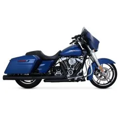 Vance & Hines Eliminator 400 Slip-Ons Black With Black End Caps