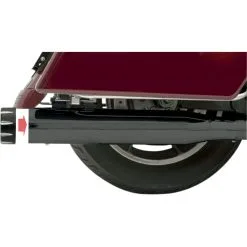 Bassani 4" Quick Change Series Black Slip-On Mufflers