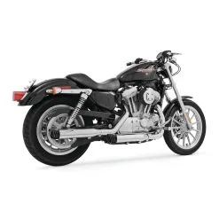 Freedom Performance Exhaust Freedom Performance 3-1/4" Racing Chrome Mufflers With Black End Caps