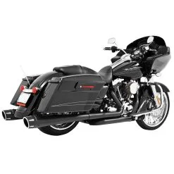 Freedom Performance Exhaust Freedom Performance 4.5" Combat Slip-On Exhaust Black With Black Tip