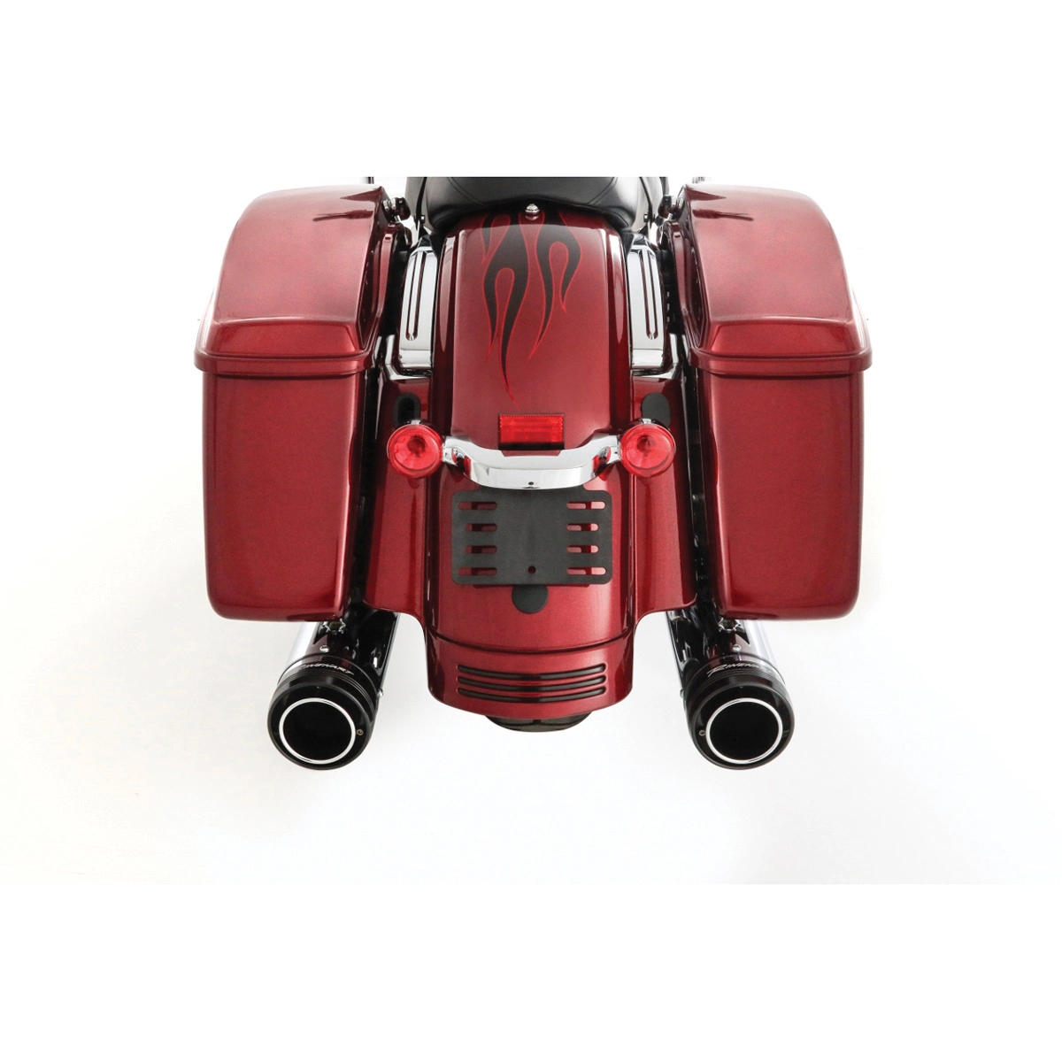 Rinehart Racing MotoPro45 4-1/2" Slip-On Mufflers Chrome - Image 5