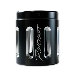 Rinehart Racing 3-1/2" Moto Series Machined End Cap Slot Style Black