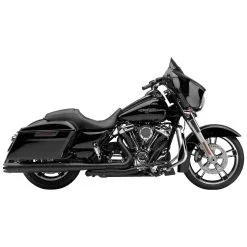 Cobra 4" Neighbor Hater Dual Cut Black Slip-On Mufflers