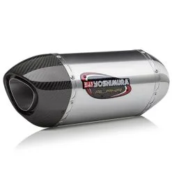 Yoshimura SS-SS-CF Race R-77 Dual Slip-On Exhaust