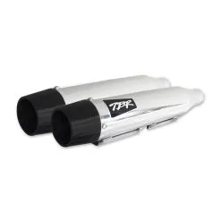 Two Brothers Racing Chrome Dual 3" Shorty Slip-Ons
