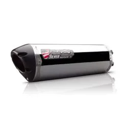 Two Brothers Racing Aluminum M-2 Silver Series Slip-on Exhaust