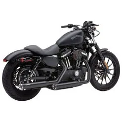 Cobra 3" RPT Black Slip-On Mufflers With Chrome Tips