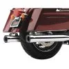 Cobra 3" RPT Chrome Slip-On Mufflers With Black Tip