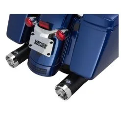 Vance & Hines Monster Rounds Slip Ons Black