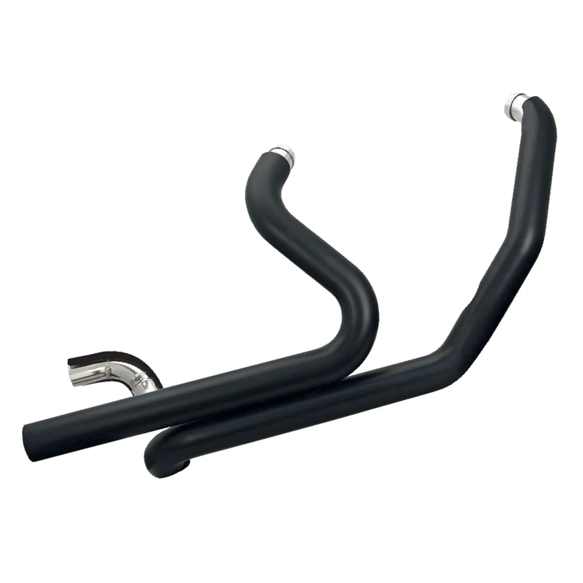 S&S Cycle Power Tune Duals Header With Black Heat Shields - Image 2