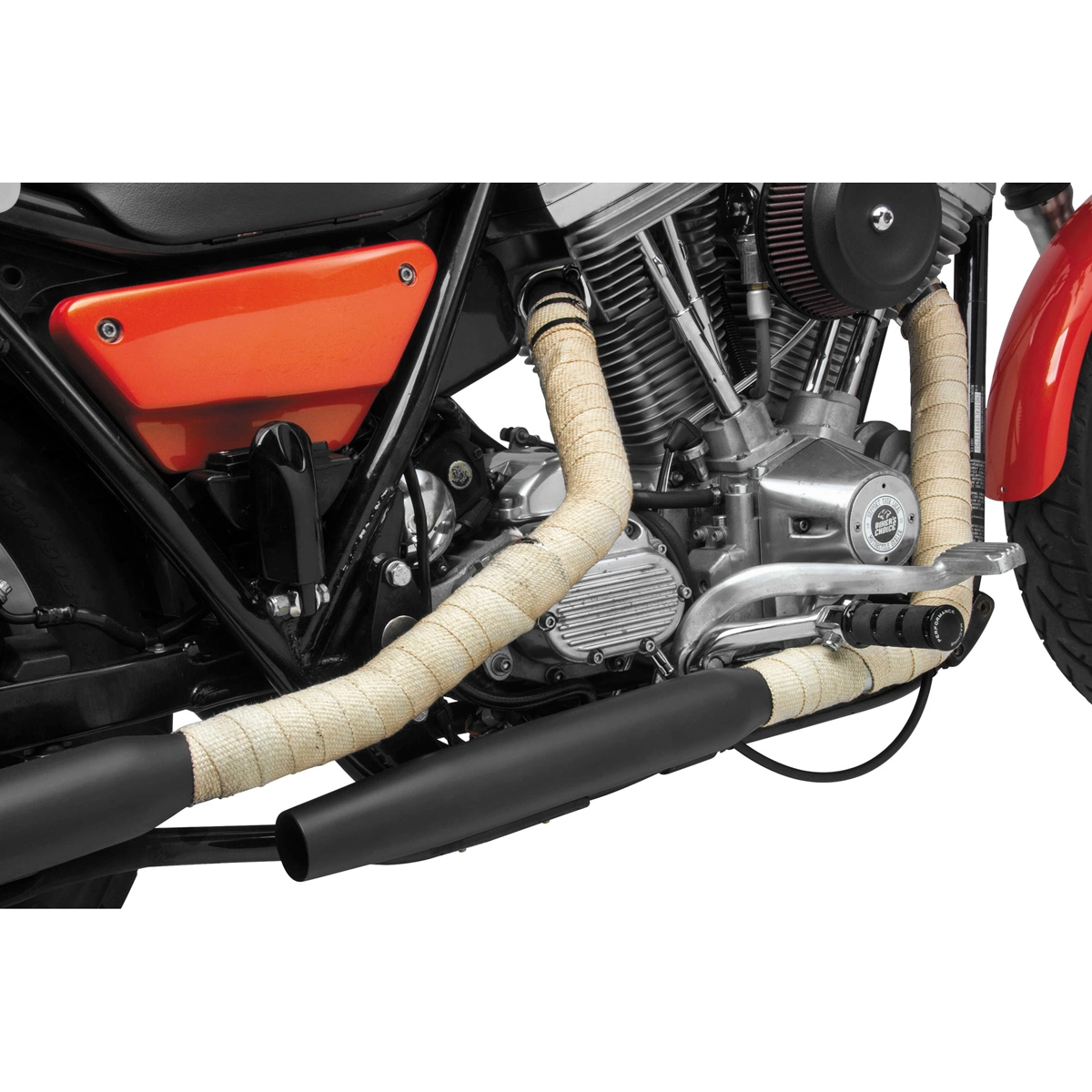 Twin Power 2" X 50' Natural Exhaust Wrap - Image 2