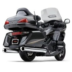 Cobra 4.5" Tri Flo Chrome Slip-On Mufflers