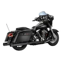 Firebrand Exhaust 4" Loose Cannon Black Slip-On Mufflers