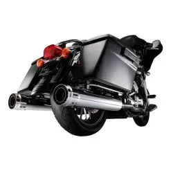 Firebrand Exhaust 4" Loose Cannon Chrome Slip-On Mufflers