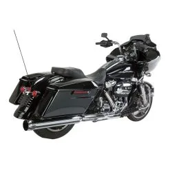 Firebrand Exhaust Loose Cannon Chrome 2-into-1 Slip On Muffler Conversion