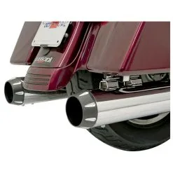 Bassani 4" Quick Change Series Black Fluted End Cap