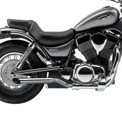 Cobra Two Sided Slashcut Chrome Slip-On Mufflers